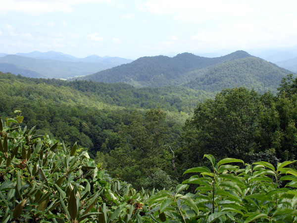 Cowee Overlook in 2005